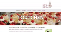 Desktop Screenshot of cafe-kehrle.de