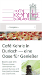 Mobile Screenshot of cafe-kehrle.de
